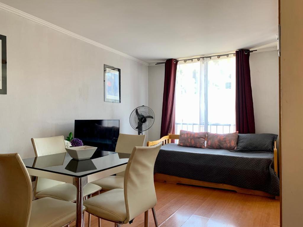Uh Departmento Lastarria Apartment ซานติอาโก ภายนอก รูปภาพ